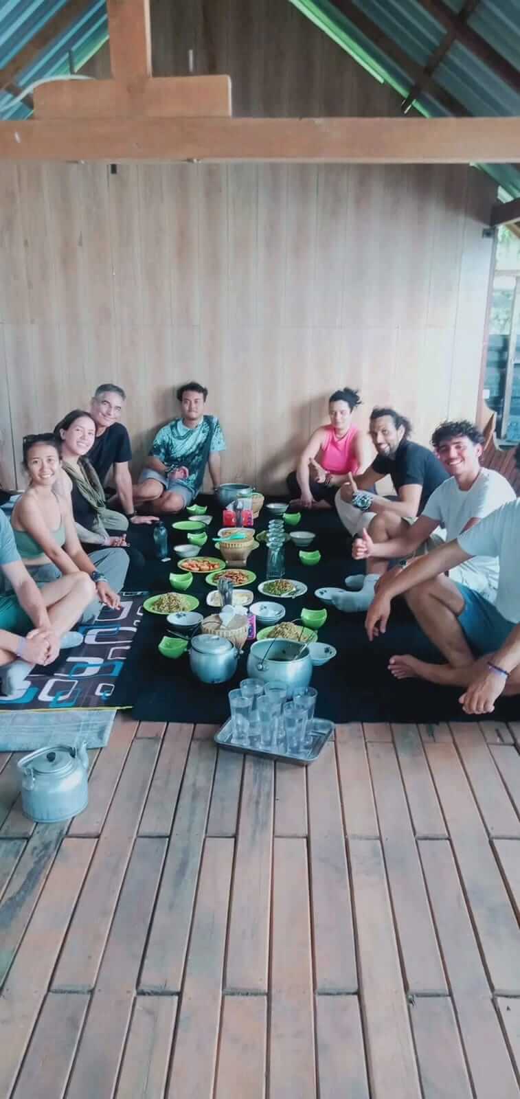 Local dishes at Rejeng